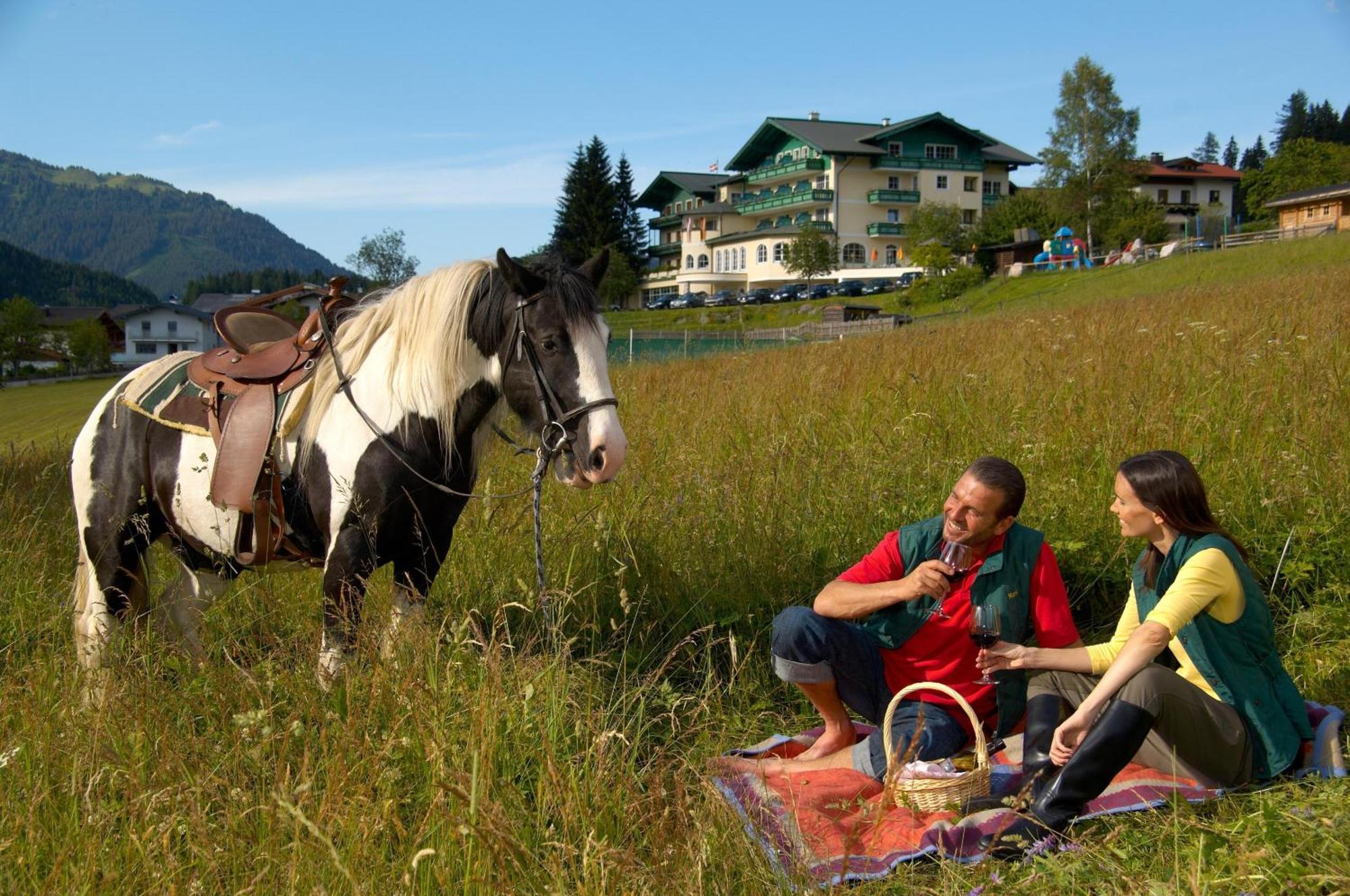 Wohlfühlresort und Feriengut Martinerhof Sankt Martin am Tennengebirge Exterior foto