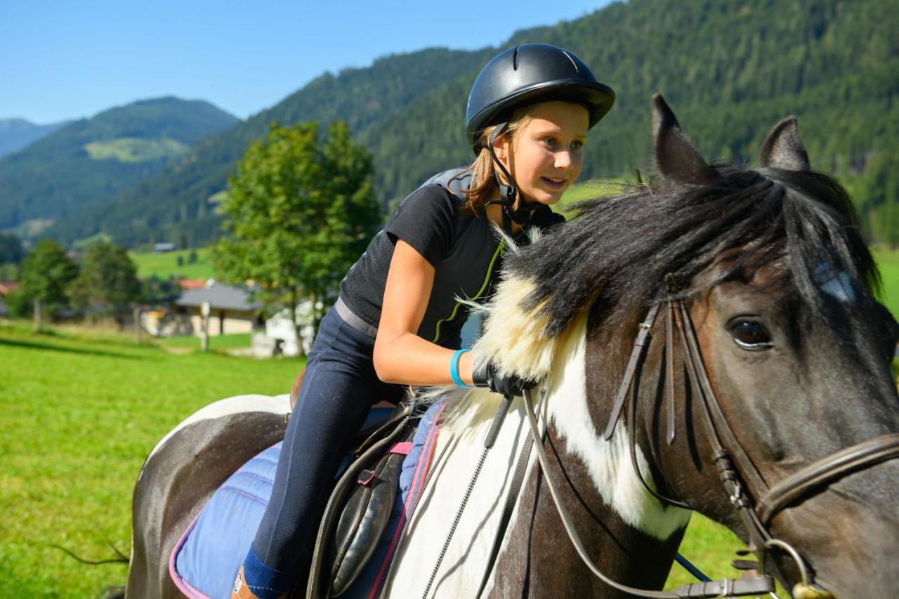 Wohlfühlresort und Feriengut Martinerhof Sankt Martin am Tennengebirge Exterior foto